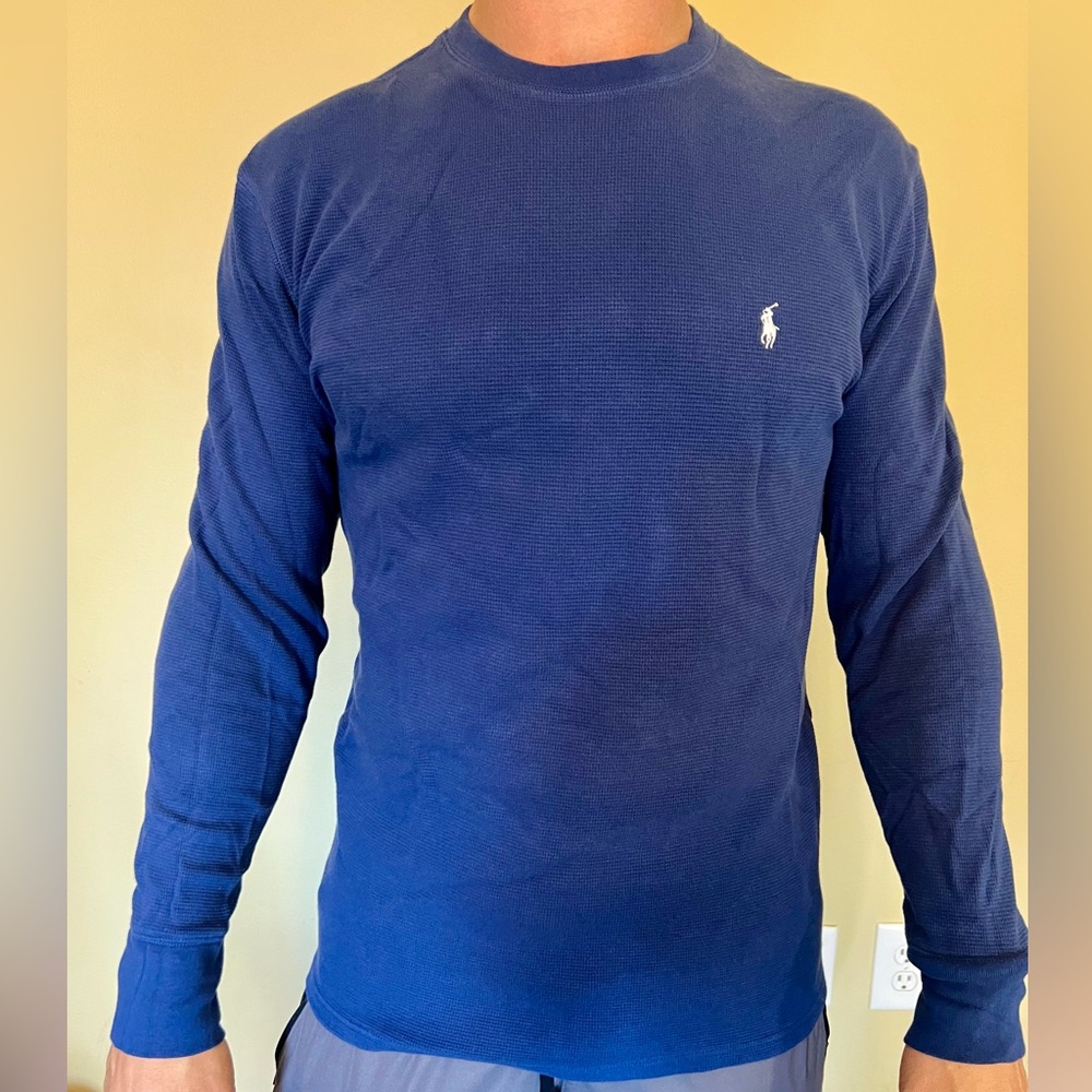 Polo by Ralph Lauren Waffle Long Sleeve Crew
